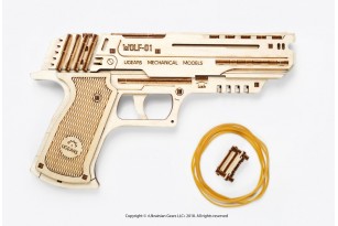 'Wolf-01 Handgun' mechanical model kit